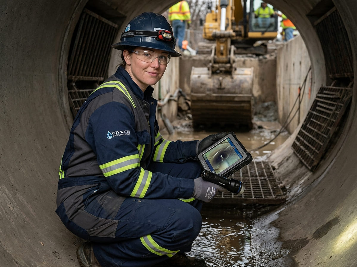 Sewer Line Inspection & Replacement in Point